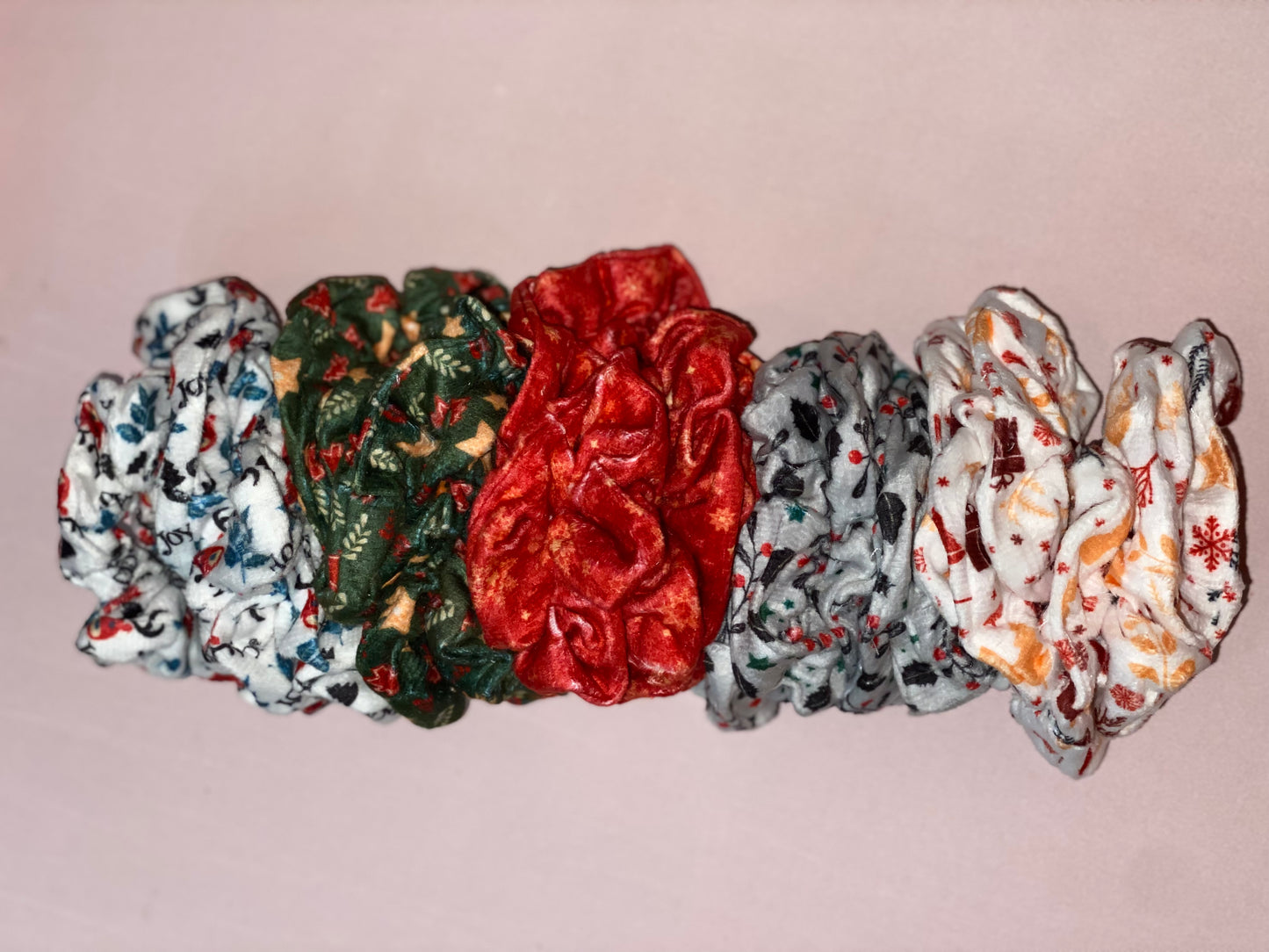 Christmas Scrunchies