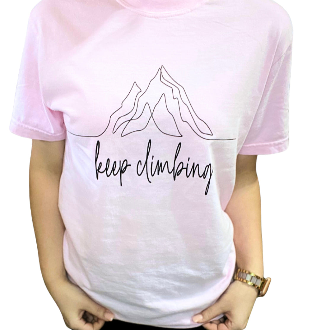 Keep Climbing Comfort Colors