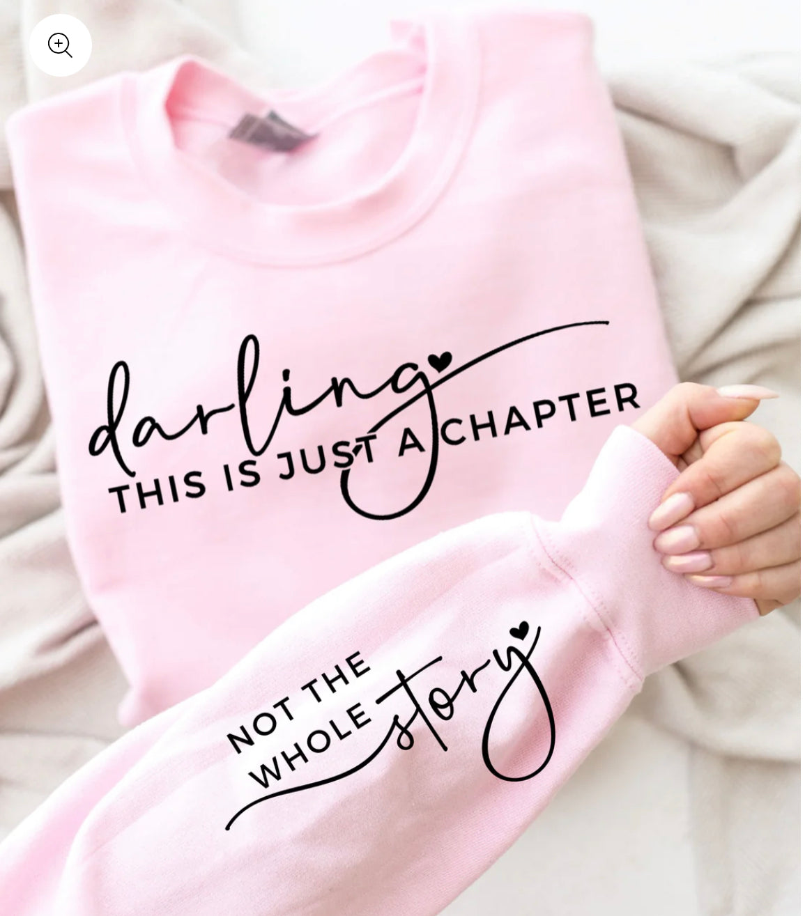 Darling this is just a chapter crewneck