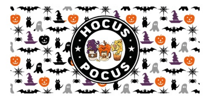 Hocus Pocus UV DTF Wrap