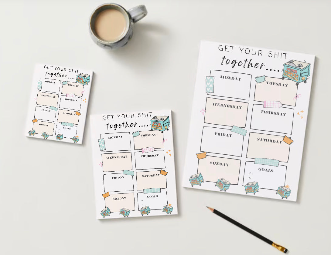 Get Your Sh*t Together Notepad
