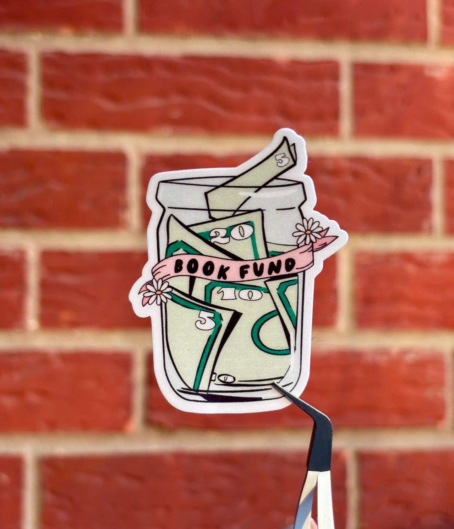 Book Fund Sticker