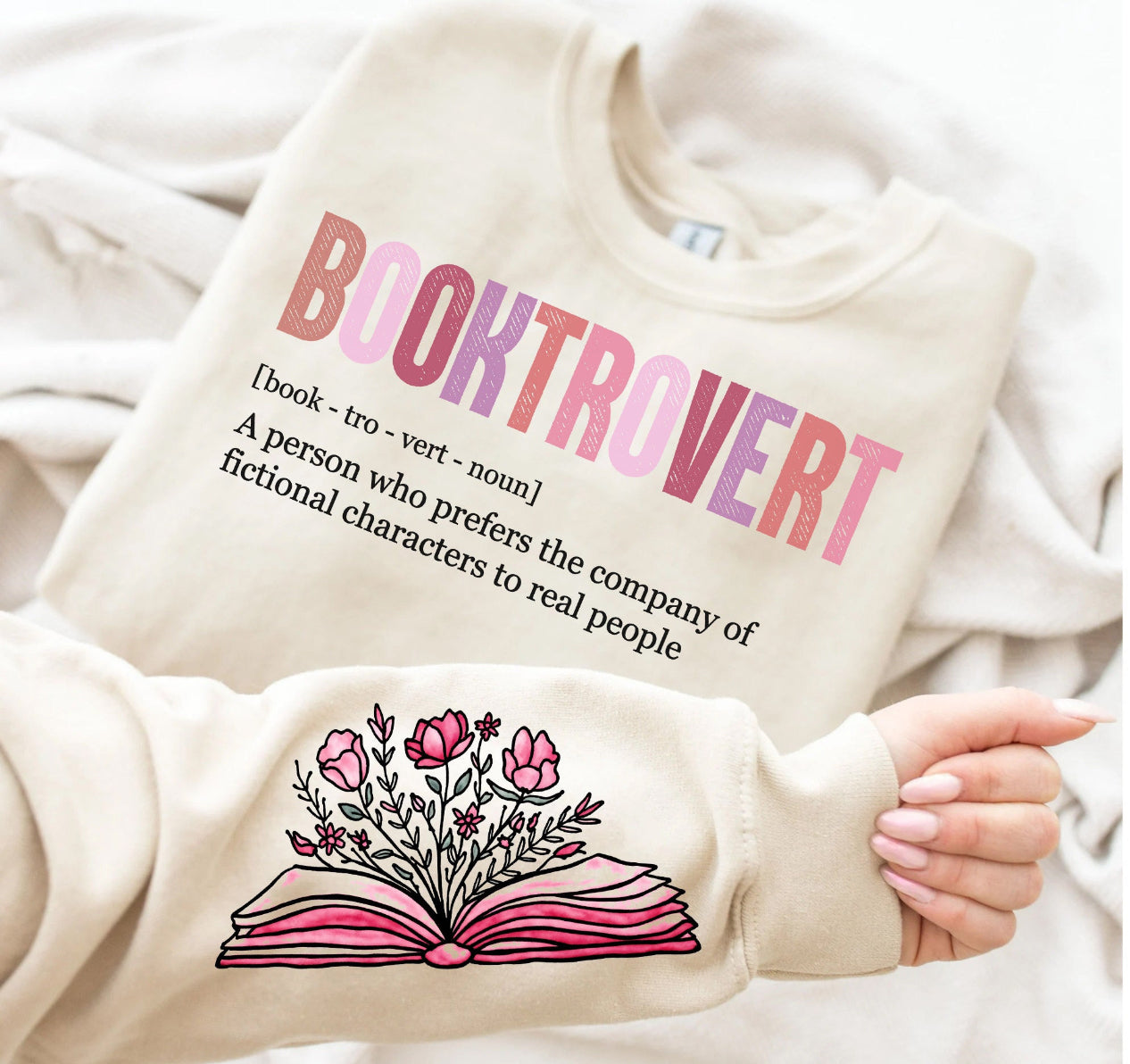 BookTrovert Crewneck