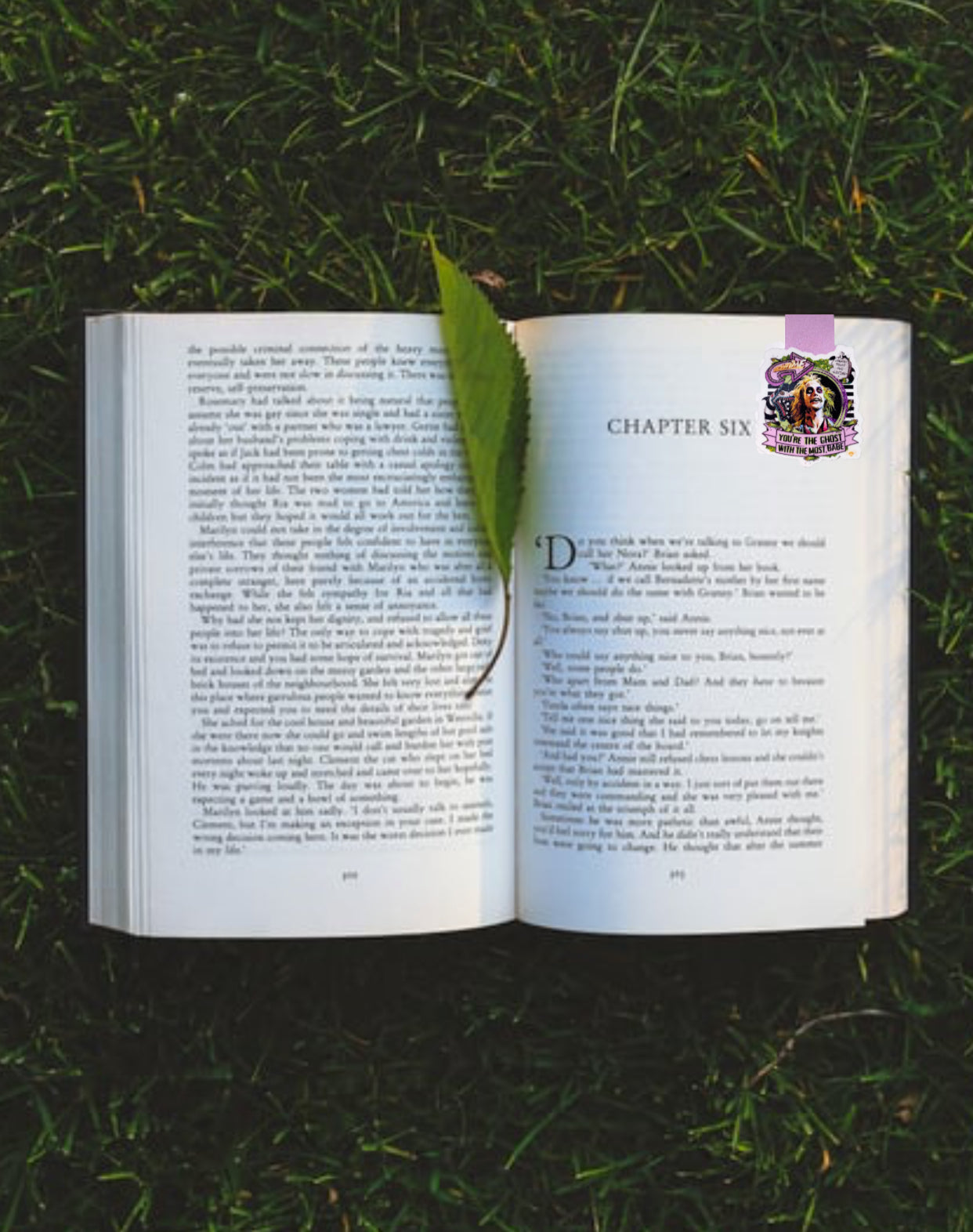 Beetlejuice Magnetic Bookmark