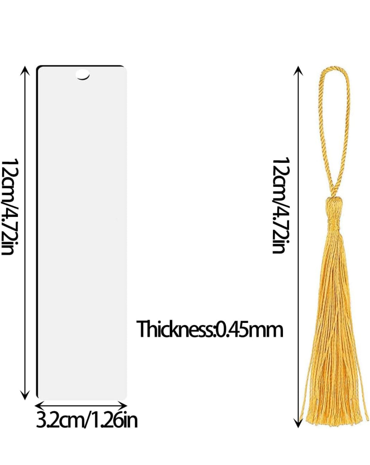 Smutty Metal Bookmark