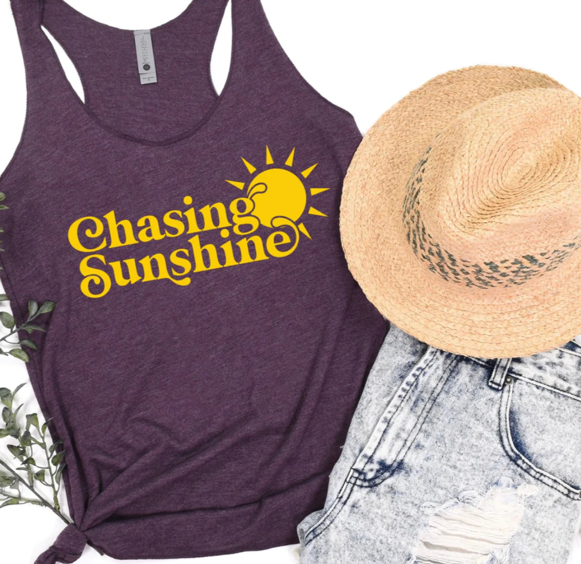 Chasing Sunshine Screen Print Transfer