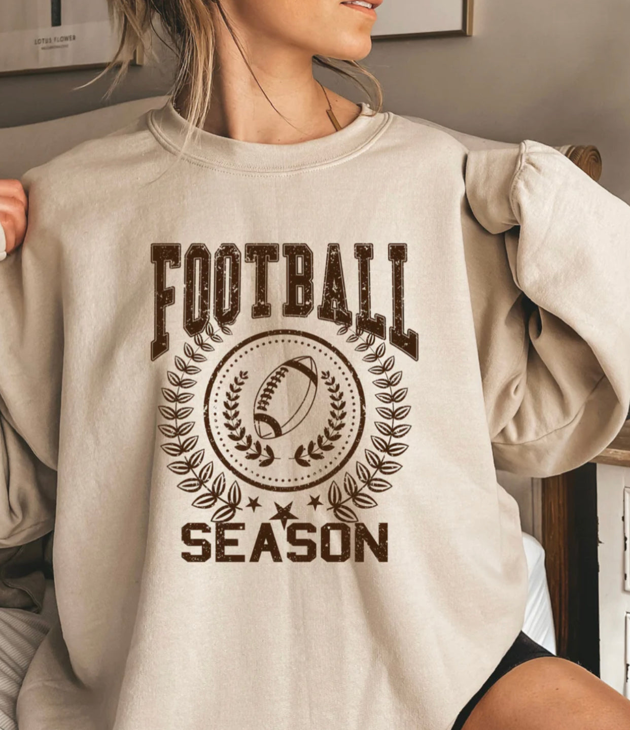Football Season Screen Print Transfer