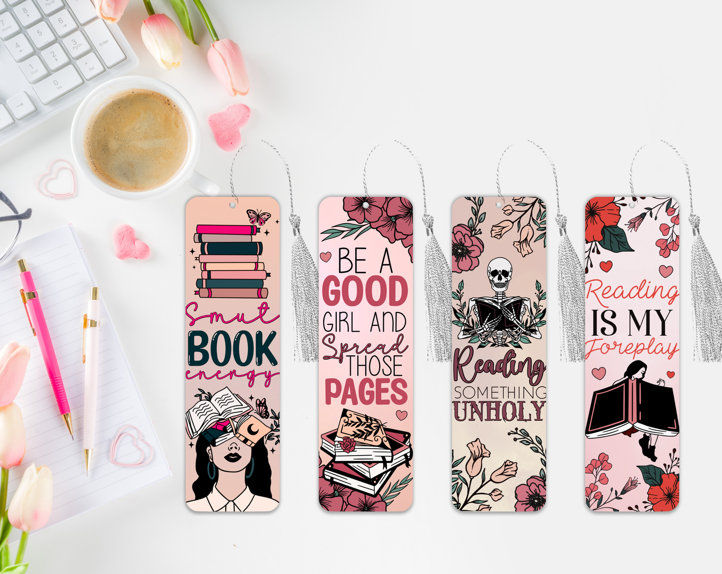 Smutty Metal Bookmark