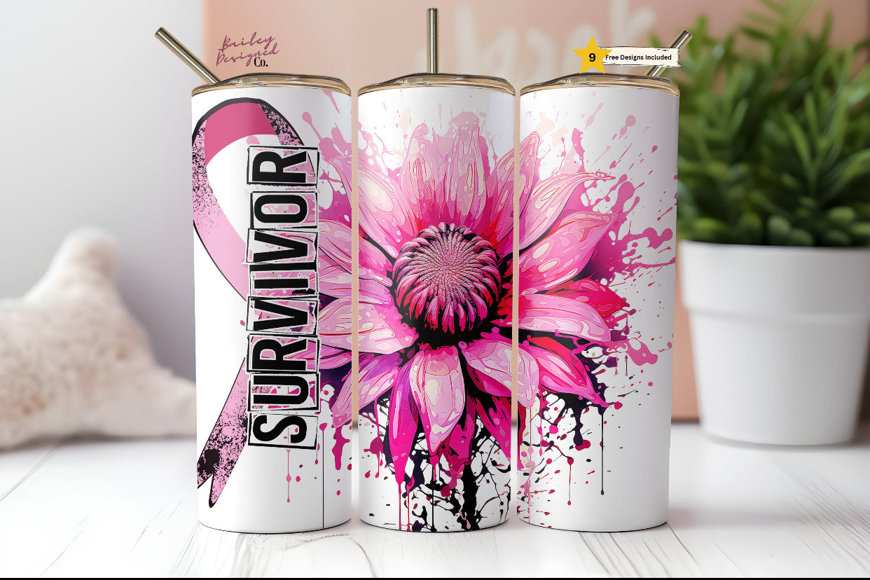 Breast Cancer Survivor 20 oz