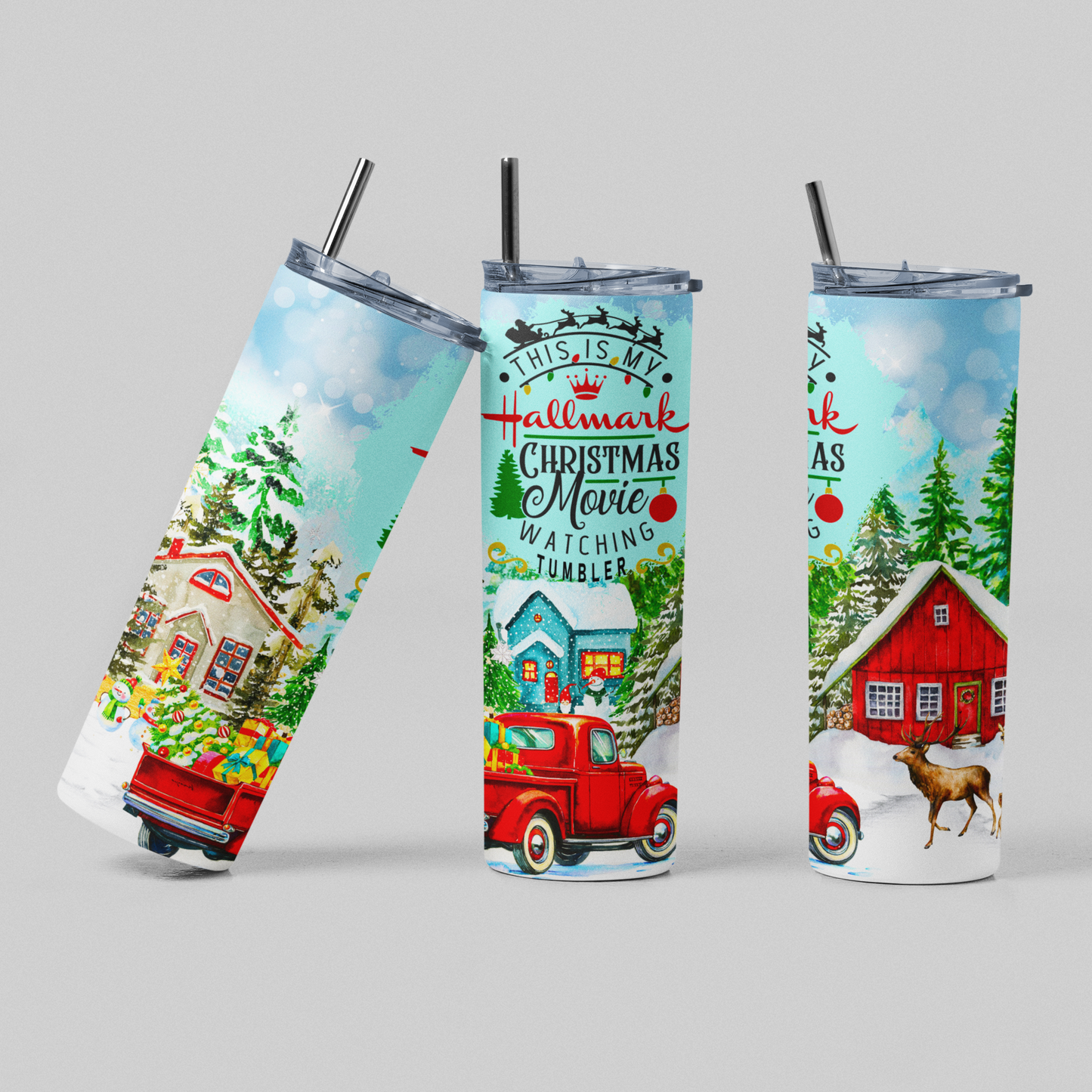 My Christmas Movie Tumbler 20 oz