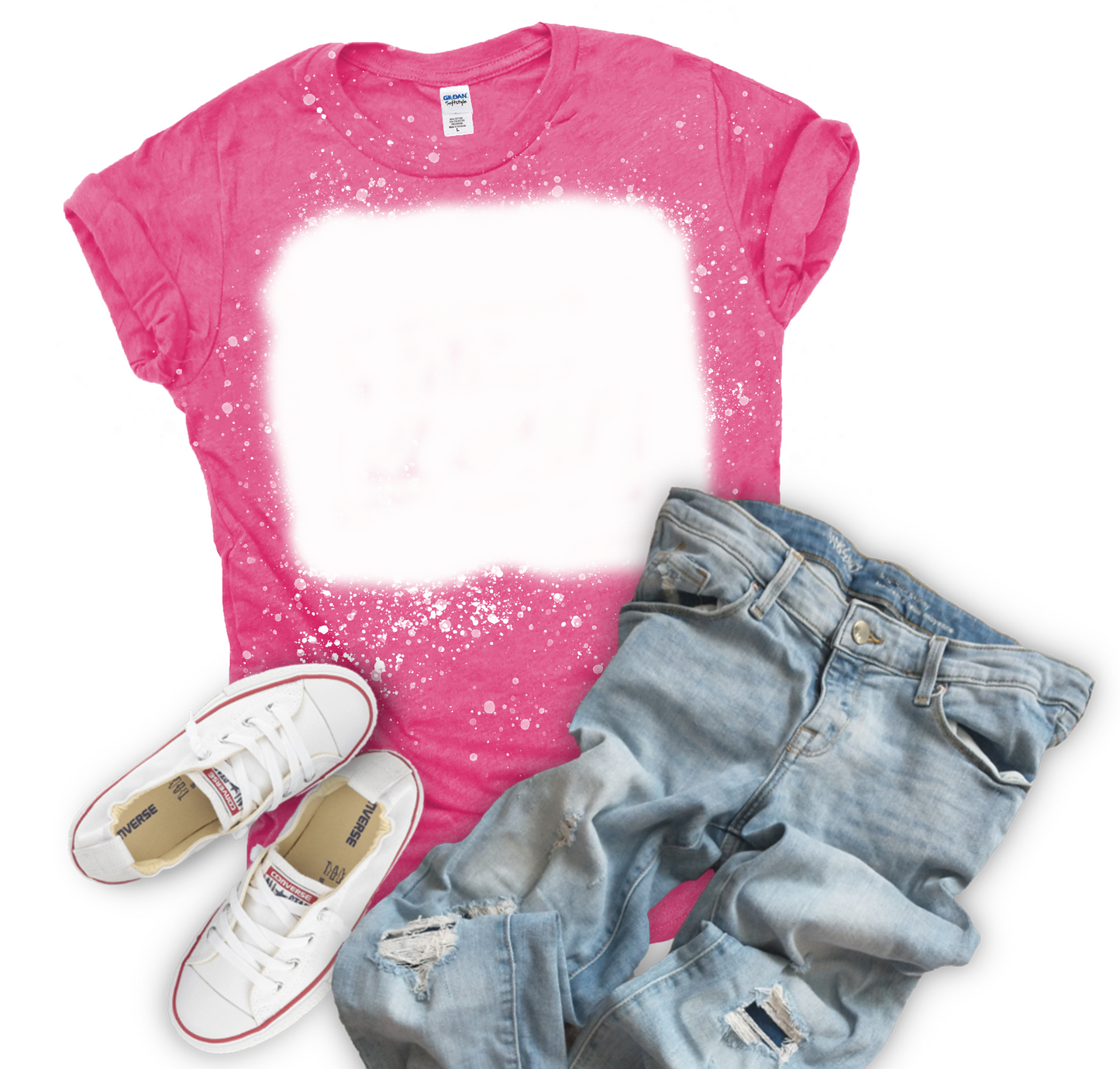 Custom Tee Heather Heliconia