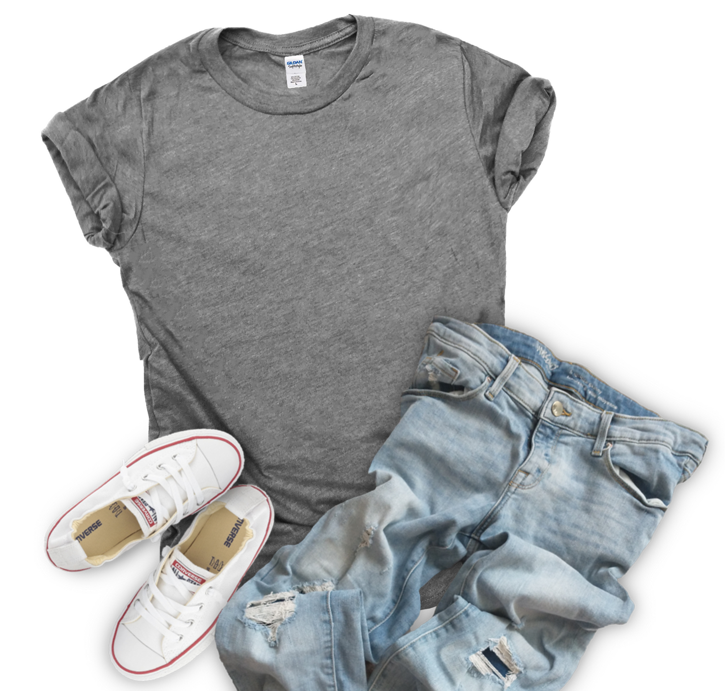 Blank Graphite Grey Tee