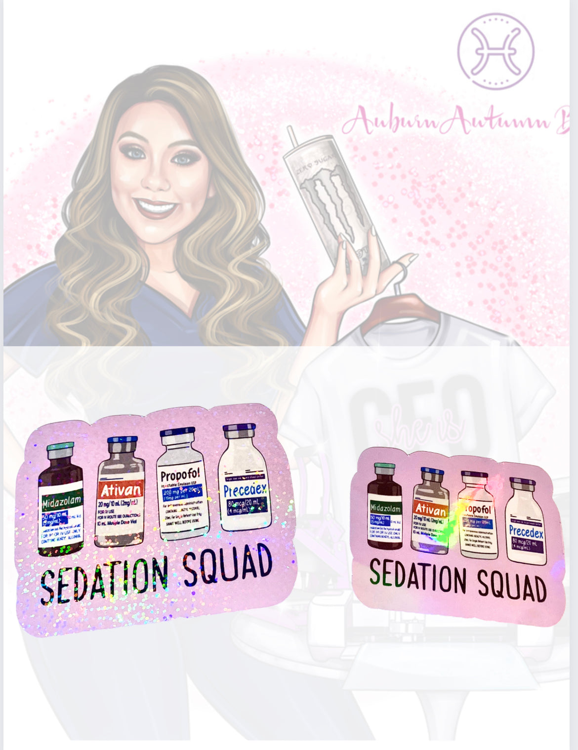Sedation Squad Sticker
