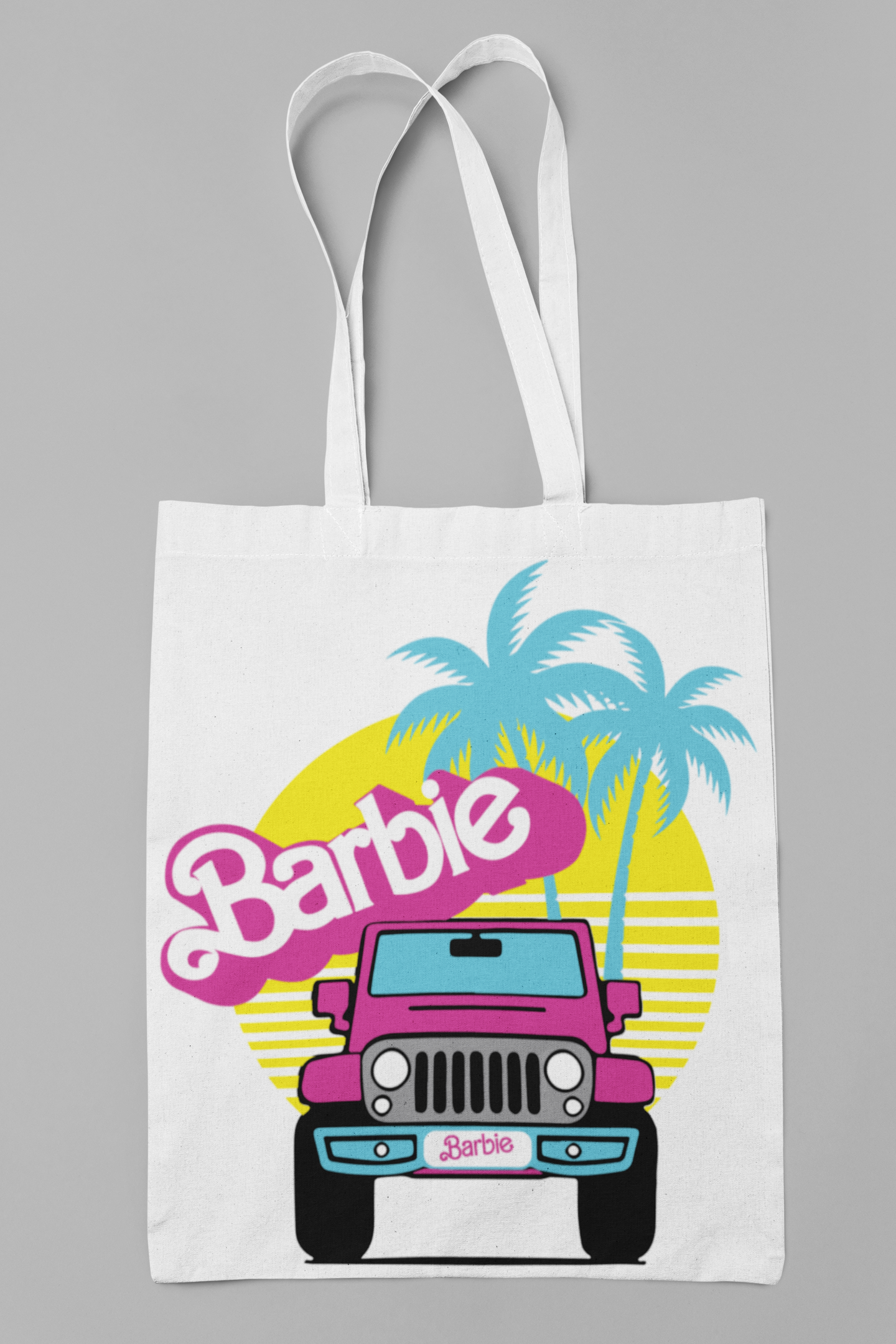 Barbie Jeep Canvas Bag *ready to ship*