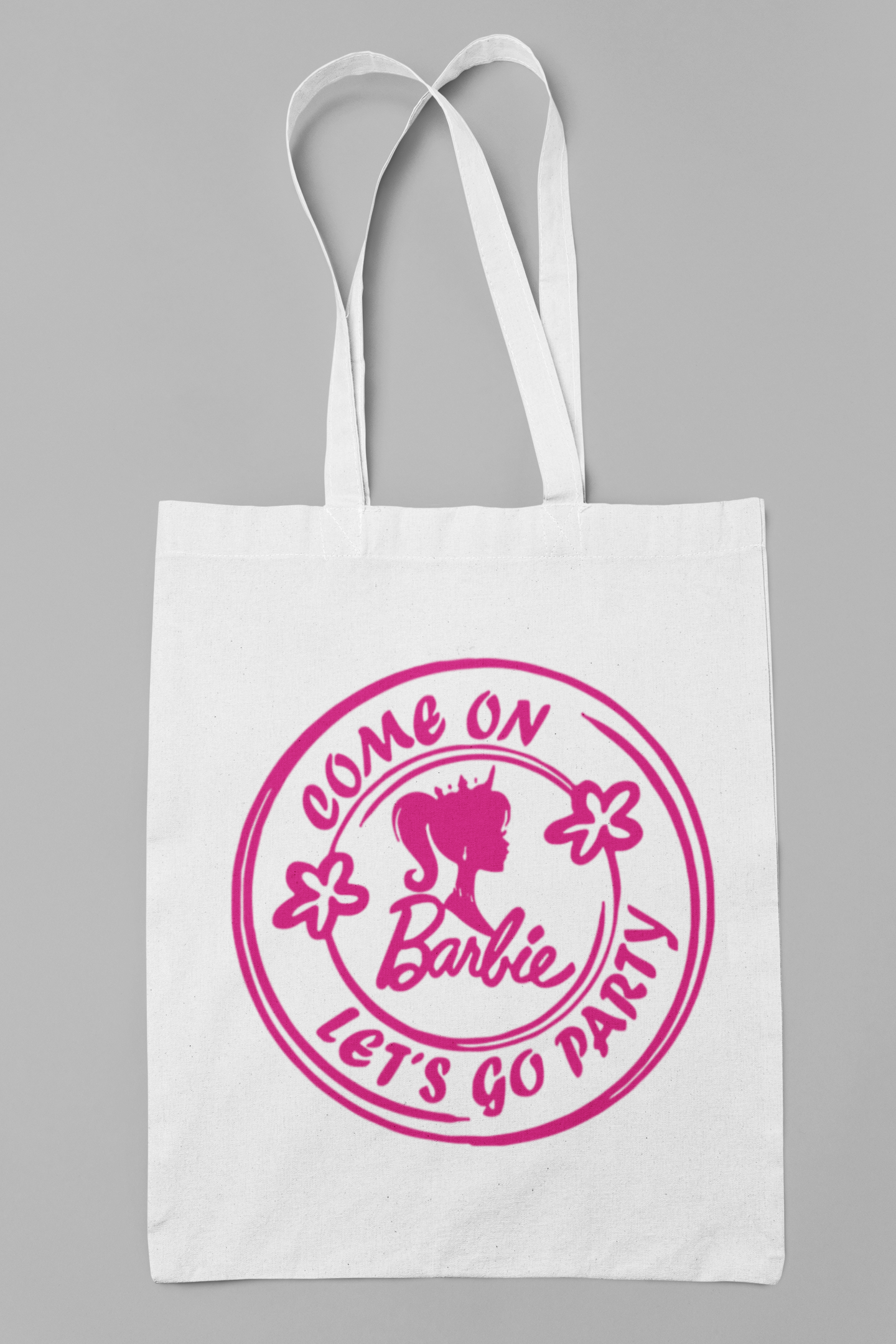 Barbie Canvas Bag (two sided)*ready to ship*