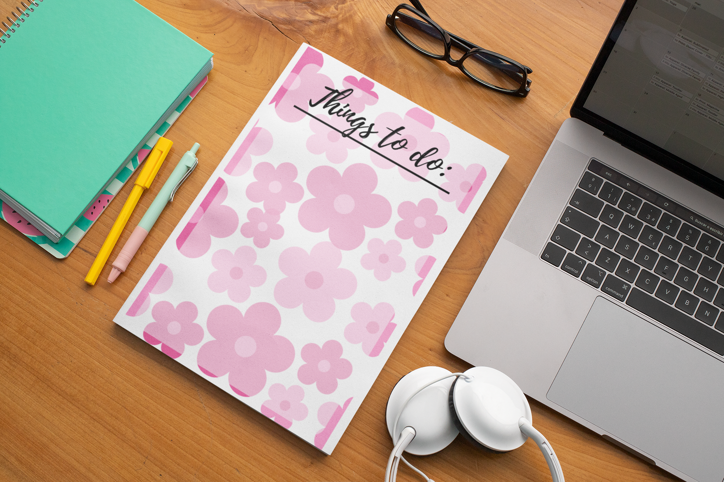 Things To Do Daisy Notepad