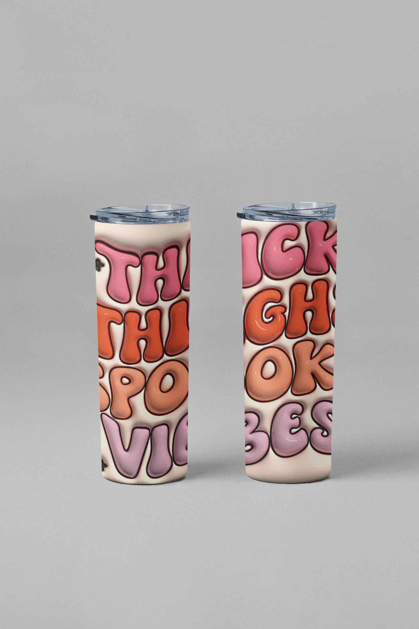 3D Thick Thighs Spooky Vibes 20 oz