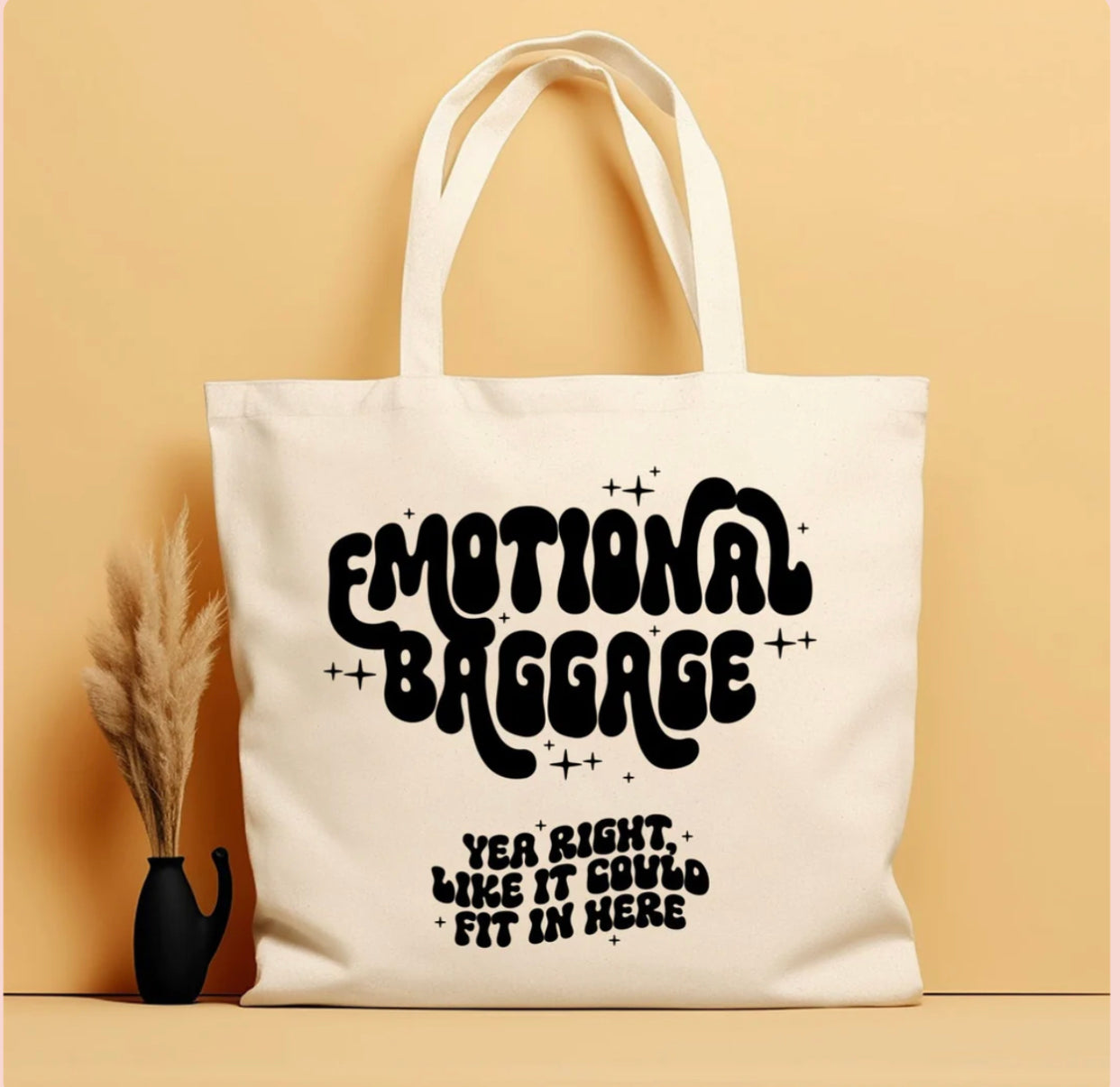 Emotional Baggage Canvas Bag