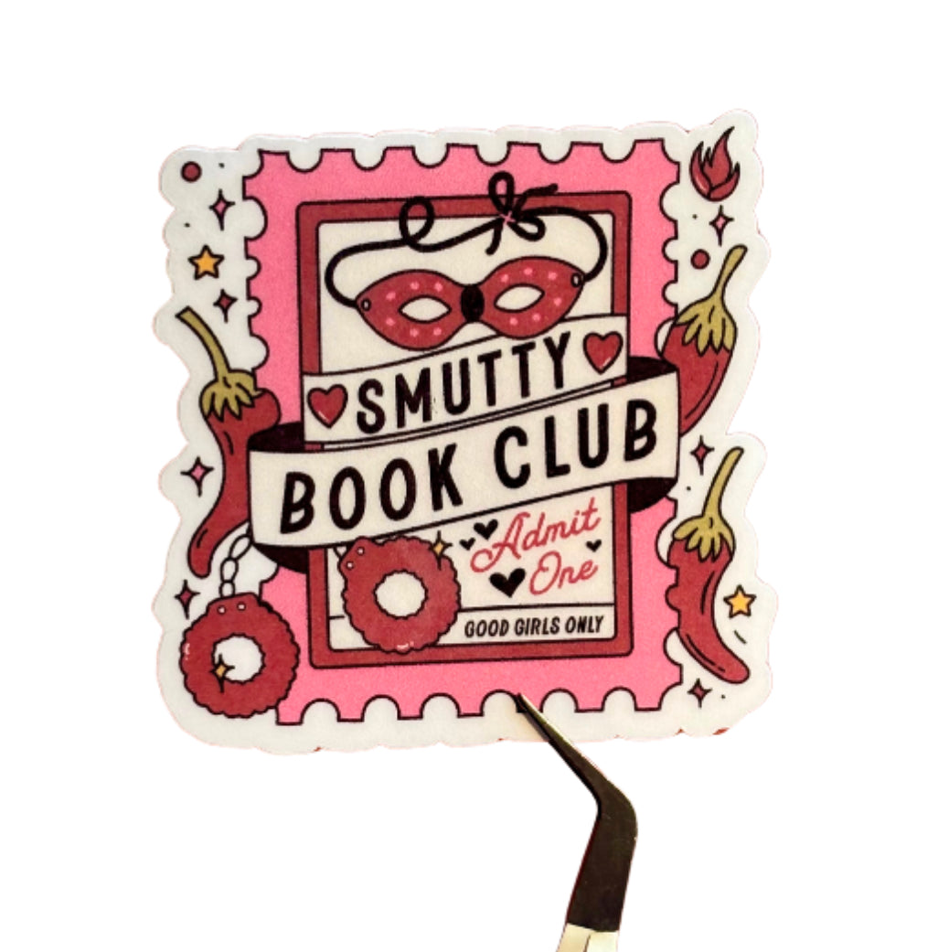 Smutty Book Club Sticker