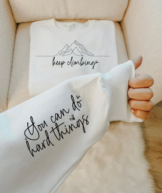 Keep Climbing Crewneck
