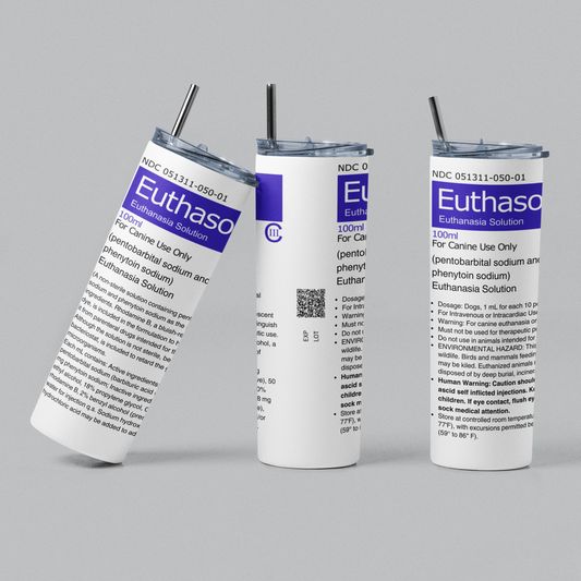 Euthasol Pharmacy 20 oz Tumbler