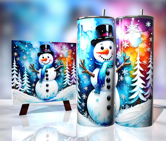 Snowman Christmas Trees