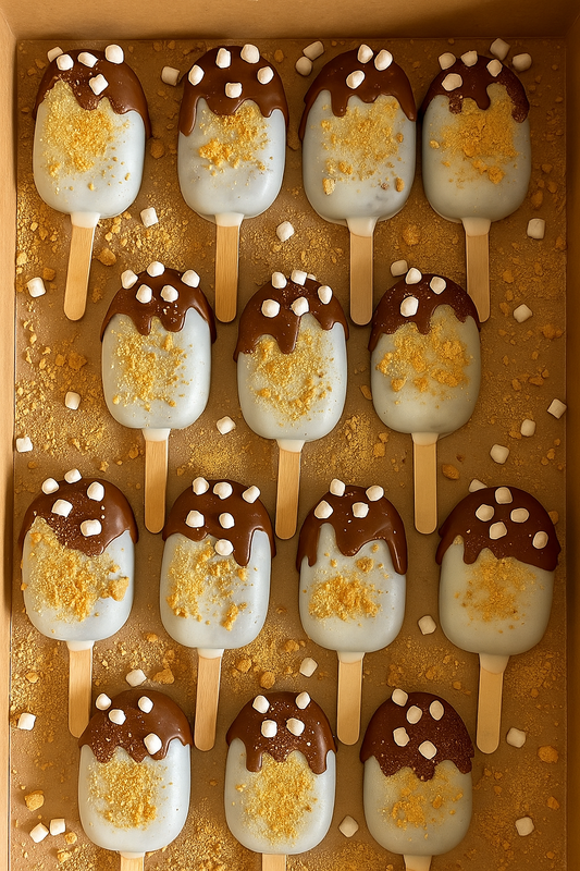 Campfire S’mores Cakesicle