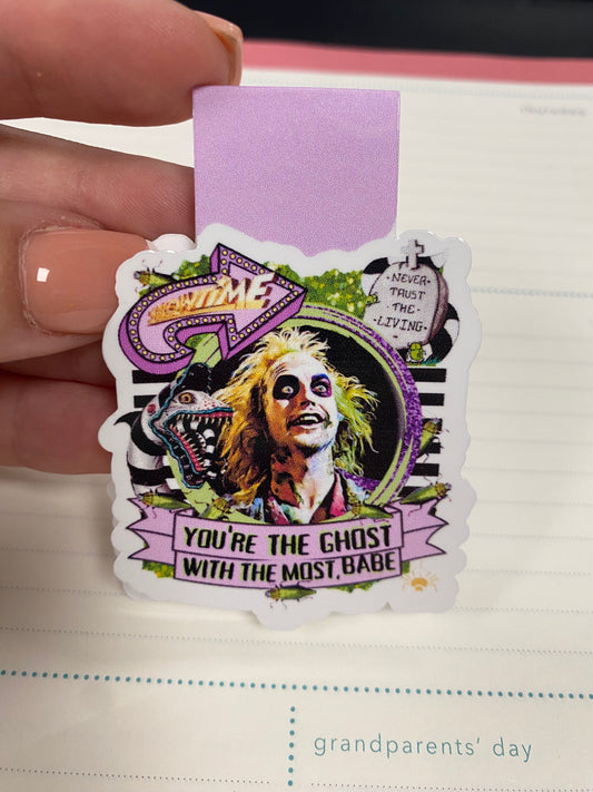 Beetlejuice Magnetic Bookmark