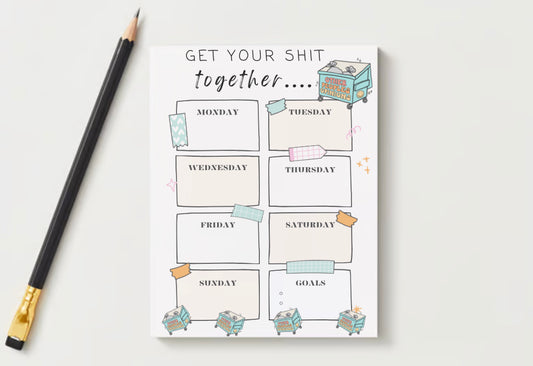 Get Your Sh*t Together Notepad