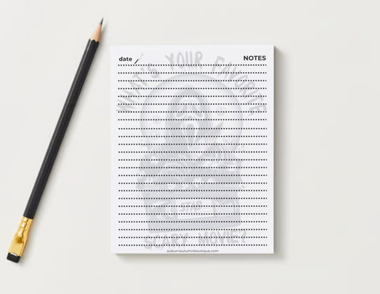 Ghost Face Notepad